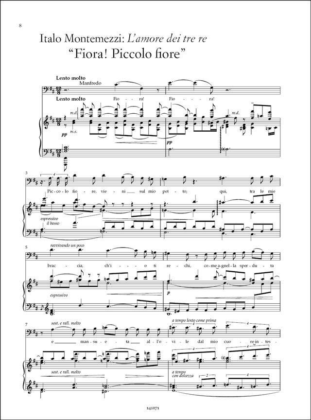 Opera Italiana (Baritone) - Antologia di arie - Antologie d'arias - Arien-Anthology  - Bariton a klavír
